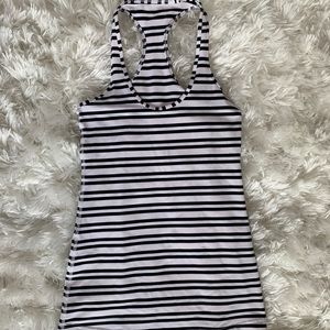 Lululemon Striped Racerback Tank